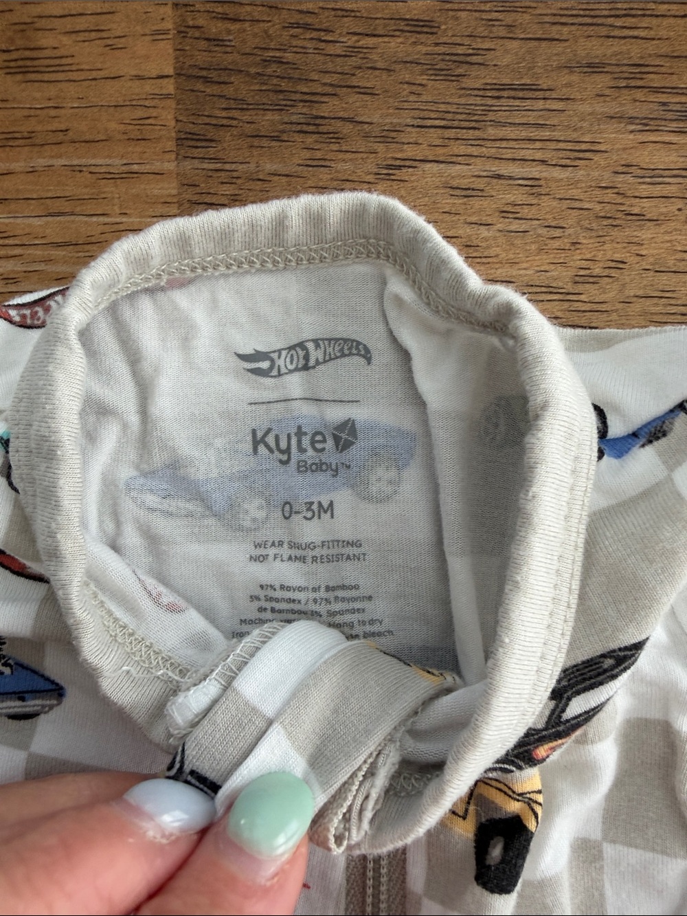 Kyte Baby Zipper Footed One-Piece Pajamas - Picture 3 of 6